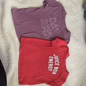 Old Navy Kids T-Shirts - Red and Purple